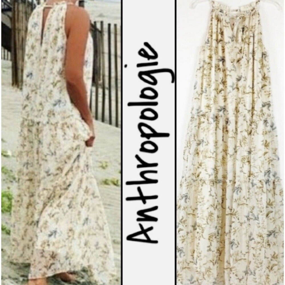 NWOT Drew Vintage Floral Naomi Maxi Dress - Picture 3 of 4